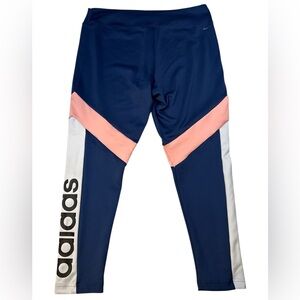 Adidas XL NWT Colorblock Athletic Leggings